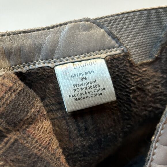 Blondo Women's‎ Grey Suede Leather Waterproof 2" Block Heel Booties US Size 9 M - Picture 12 of 12